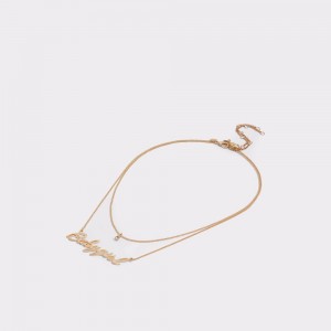 Gold Aldo Rhirania Necklace | 937561-VNY