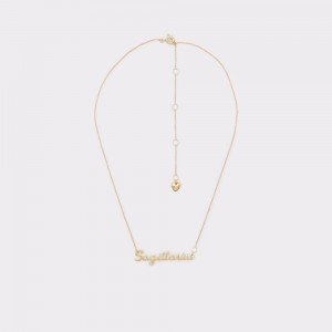 Gold Aldo Zodia Necklace | 170623-FRG