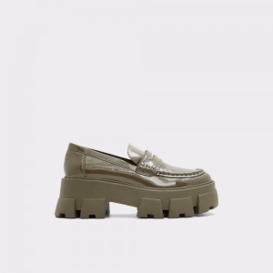 Khaki Aldo Bigshow Loafer - Lug sole | 627159-LXH