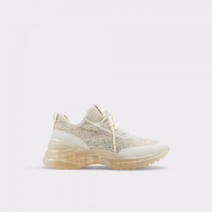 Light Beige Aldo Twilight Wedge sneaker - Jogger sole | 056724-REW