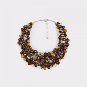 Light Brown Aldo Arvan Necklace | 486057-ISX