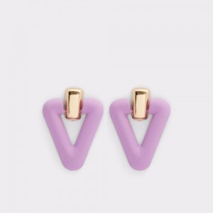 Light Purple Aldo Gilide Earrings | 087654-LHP