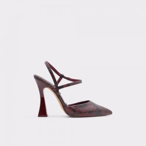 Purple Aldo Sling back high heel | 267483-UYB