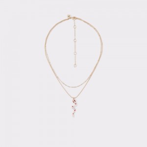 Red Aldo Adobrelden Necklace | 892465-BTW