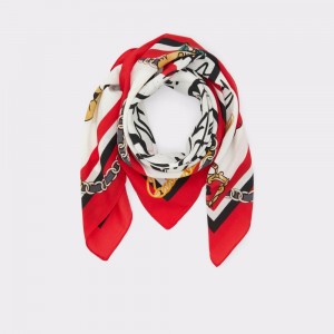 Red Aldo Lenandra Scarf | 816075-JEY