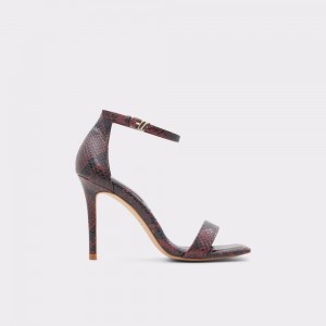 Red Aldo Renza Ankle strap heeled sandal - Stiletto heel | 821536-WAY