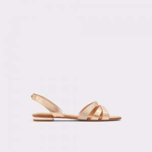 Rose Gold Aldo Marassi Sling back sandal | 256091-JSC