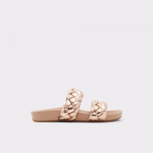 Rose Gold Aldo Oaka Slide sandal | 157390-RSA