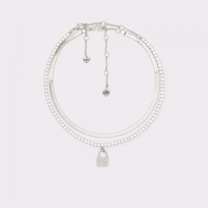 Silver Aldo Rokku Necklace | 270845-DKG