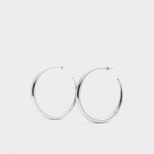 Silver Aldo Veinante Hoop earrings | 612750-BKV