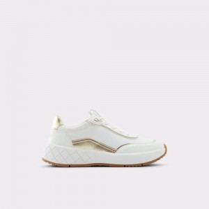 White Aldo Adrela Jogger sole sneaker | 207153-WME