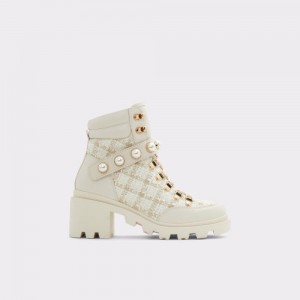 White Aldo Afirasean Combat boots - Lug sole | 712039-YOW