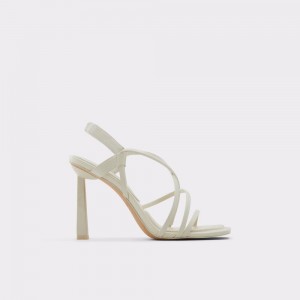 White Aldo Amilia Strappy high heel sandal | 980635-CKM