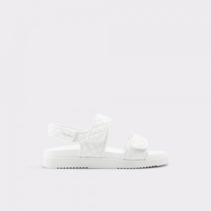 White Aldo Eowiliwia Sling back sandal | 289361-PAR