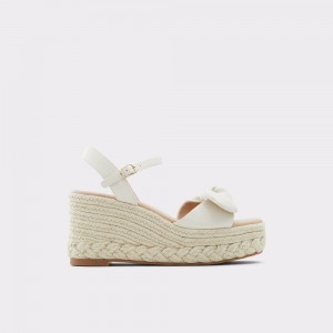 White Aldo Macrama Wedge sandal - Wedge heel | 150846-QKY