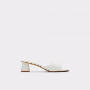 White Aldo Simalia Heeled mule | 513694-XQU