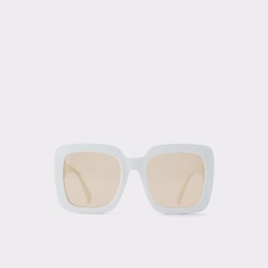 White Aldo Thalin Sunglasses | 521930-KZE