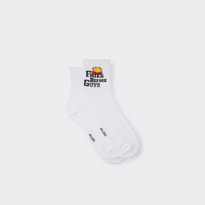 White Aldo Womamar Socks | 486907-CJQ