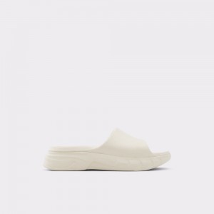 White Aldo Yassi Slide sandal | 358046-SWT