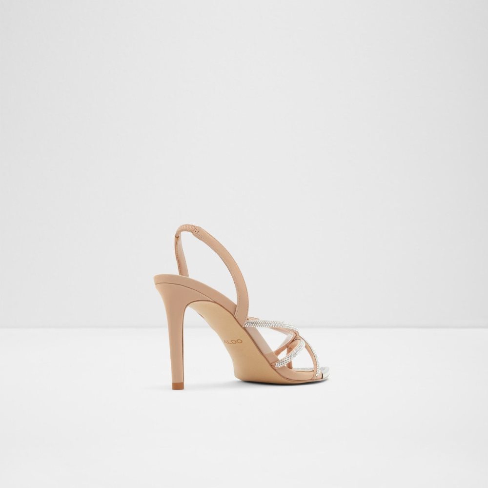 Beige Aldo Aabelle Strappy high heel sandal - Stiletto heel | 907624-ZTR