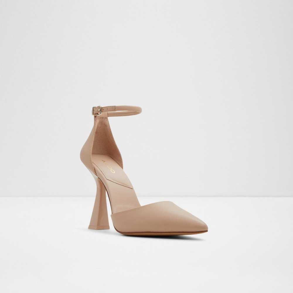 Beige Aldo Ardcarn Strappy heeled shoe | 923184-PTR