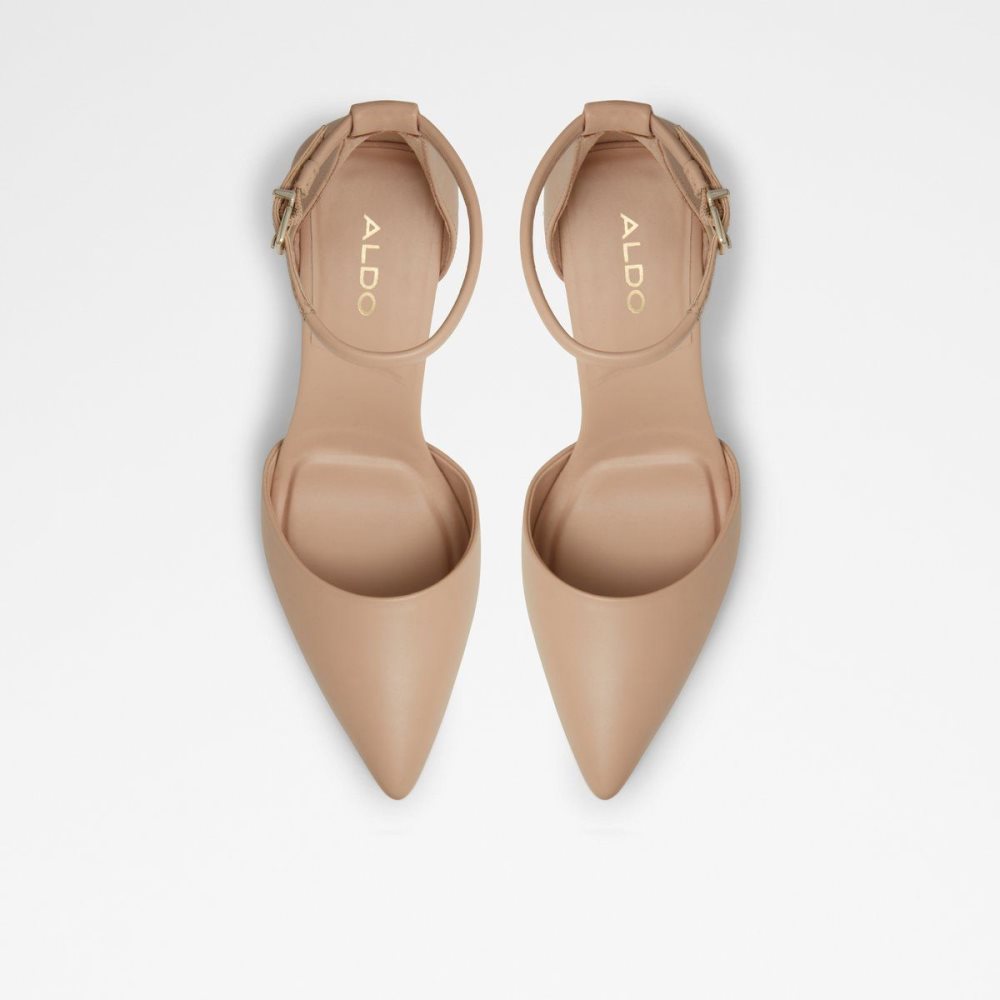 Beige Aldo Ardcarn Strappy heeled shoe | 923184-PTR