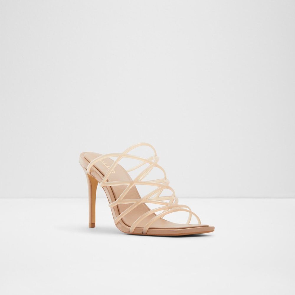 Beige Aldo Brigette Strappy heeled sandal - Stiletto heel | 546290-KVC