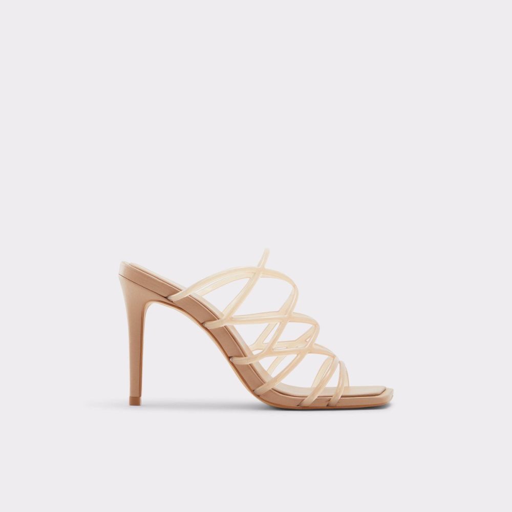 Beige Aldo Brigette Strappy heeled sandal - Stiletto heel | 546290-KVC