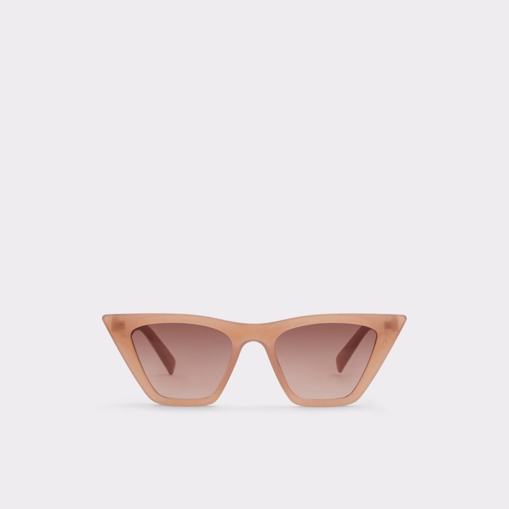 Beige Aldo Derras Cat eye sunglasses | 573986-DOW