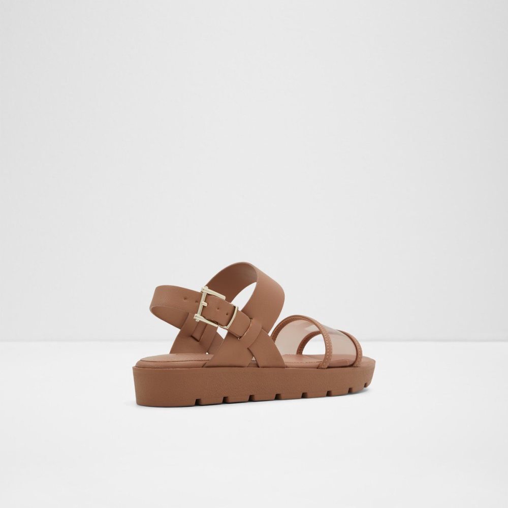 Beige Aldo Hailey Flat sandal - Lug sole | 206471-OMV