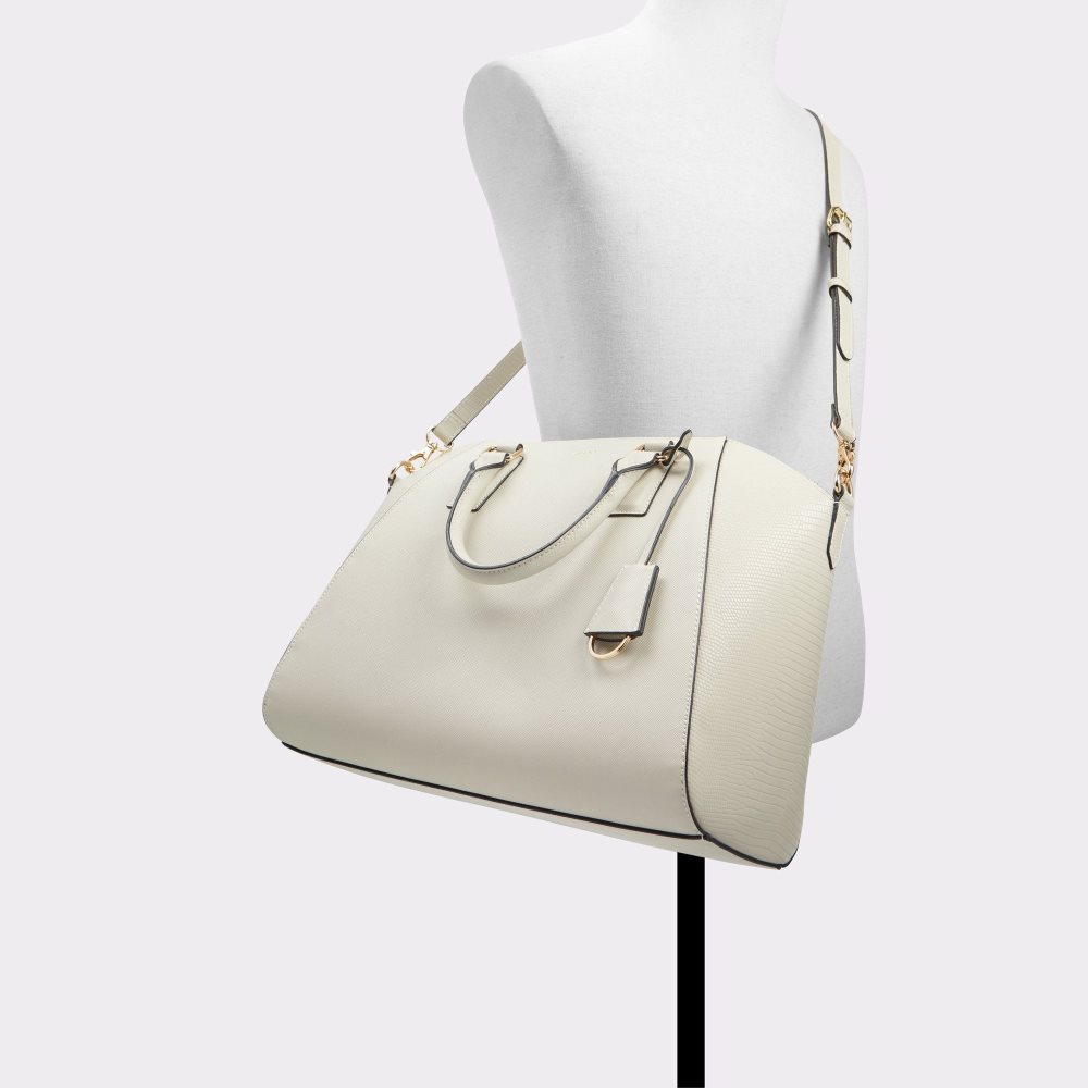 Beige Aldo Halaberiell Satchel bag | 504319-GOY