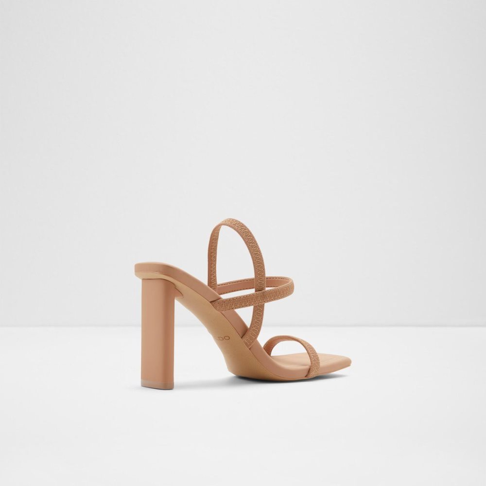 Beige Aldo Okurra Strappy heeled sandal | 321589-GFY