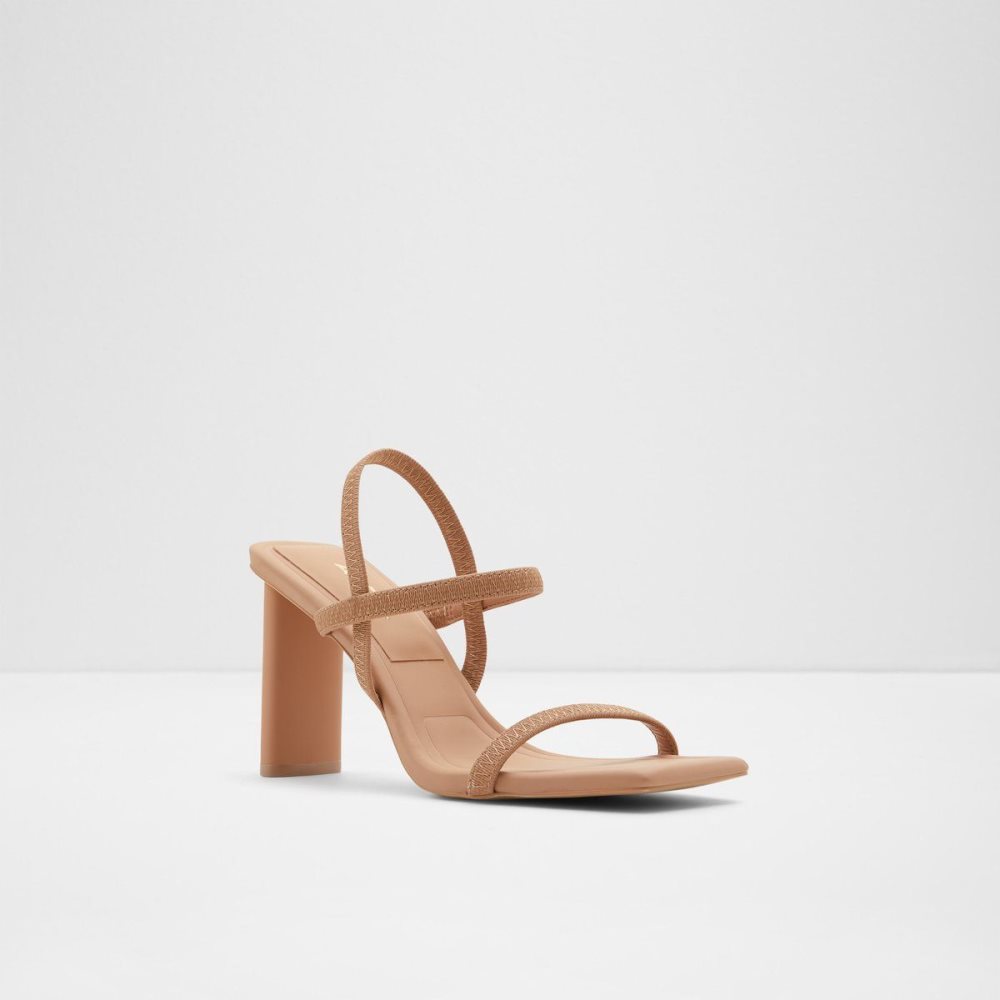 Beige Aldo Okurra Strappy heeled sandal | 321589-GFY