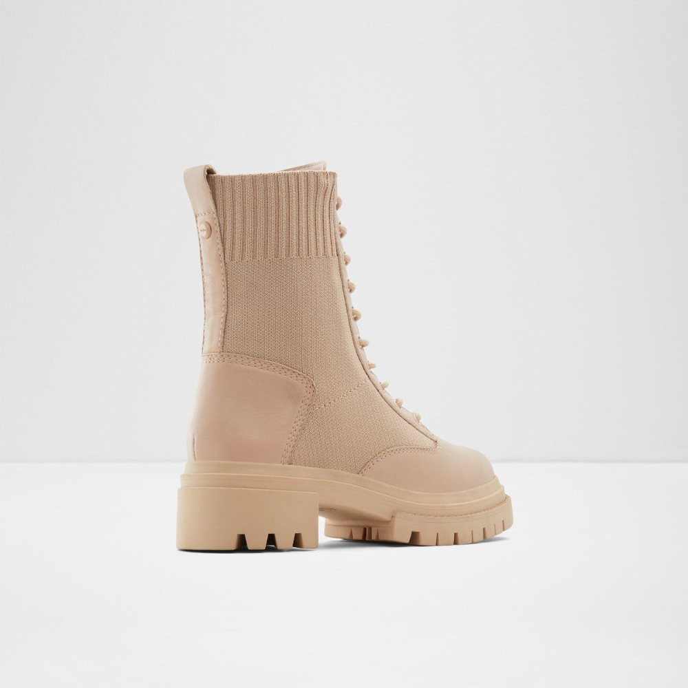 Beige Aldo Reflow-w Combat ankle boot - Lug sole | 931274-TWJ