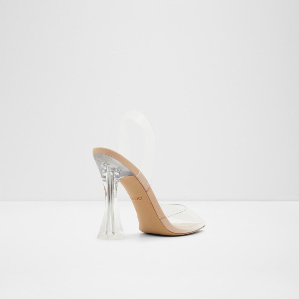 Beige Aldo Solanti Sling back high heel | 962371-FPL