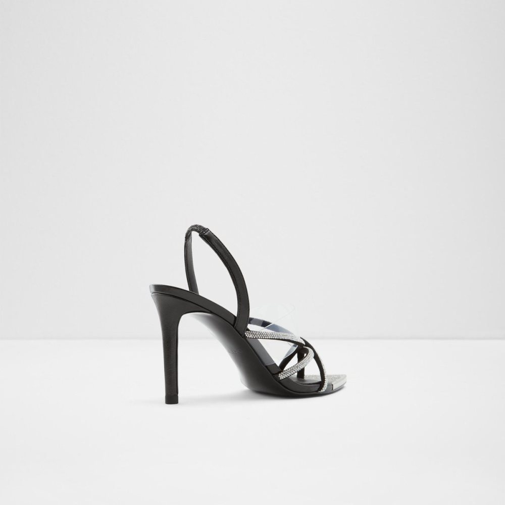 Black Aldo Aabelle Strappy high heel sandal - Stiletto heel | 541036-SPI