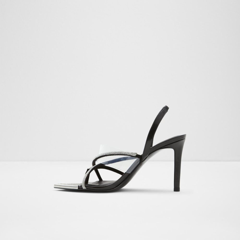 Black Aldo Aabelle Strappy high heel sandal - Stiletto heel | 541036-SPI