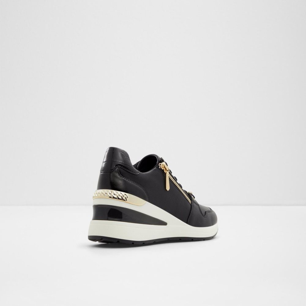 Black Aldo Adwiwiax Wedge sneaker - Wedge heel | 496271-HFW