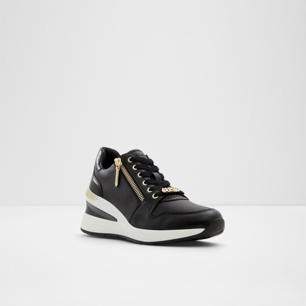 Black Aldo Adwiwiax Wedge sneaker - Wedge heel | 496271-HFW