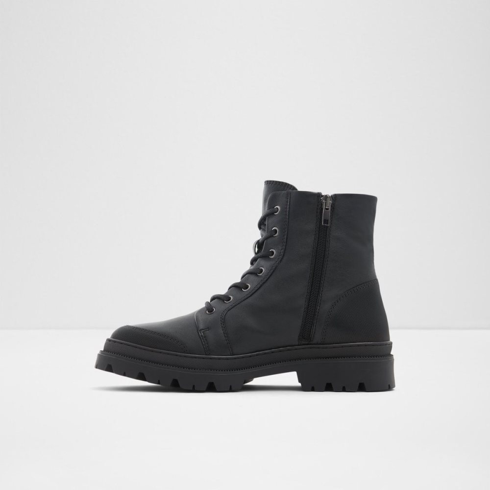 Black Aldo Berze Lace up boot | 702315-TLU