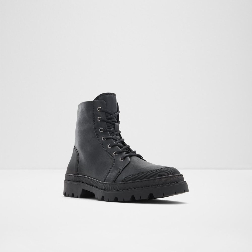 Black Aldo Berze Lace up boot | 702315-TLU