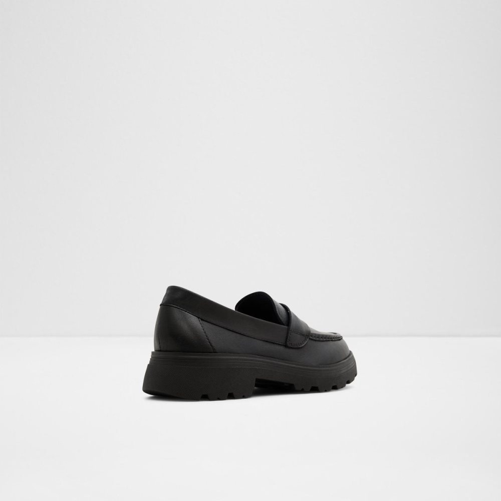 Black Aldo Biglect Loafer - Lug sole | 870152-JXI