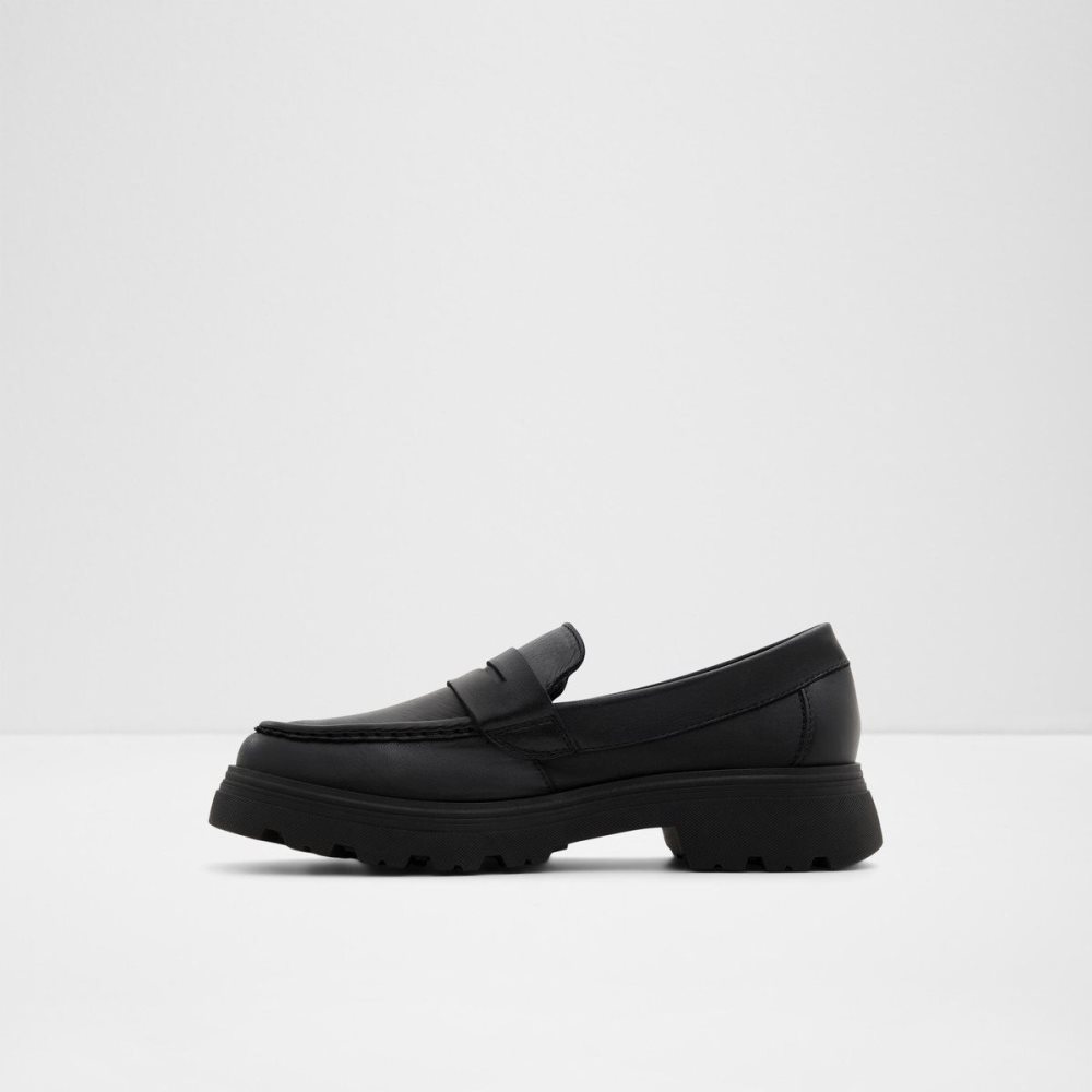 Black Aldo Biglect Loafer - Lug sole | 870152-JXI