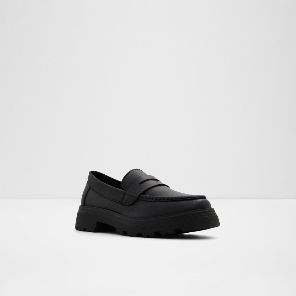 Black Aldo Biglect Loafer - Lug sole | 870152-JXI