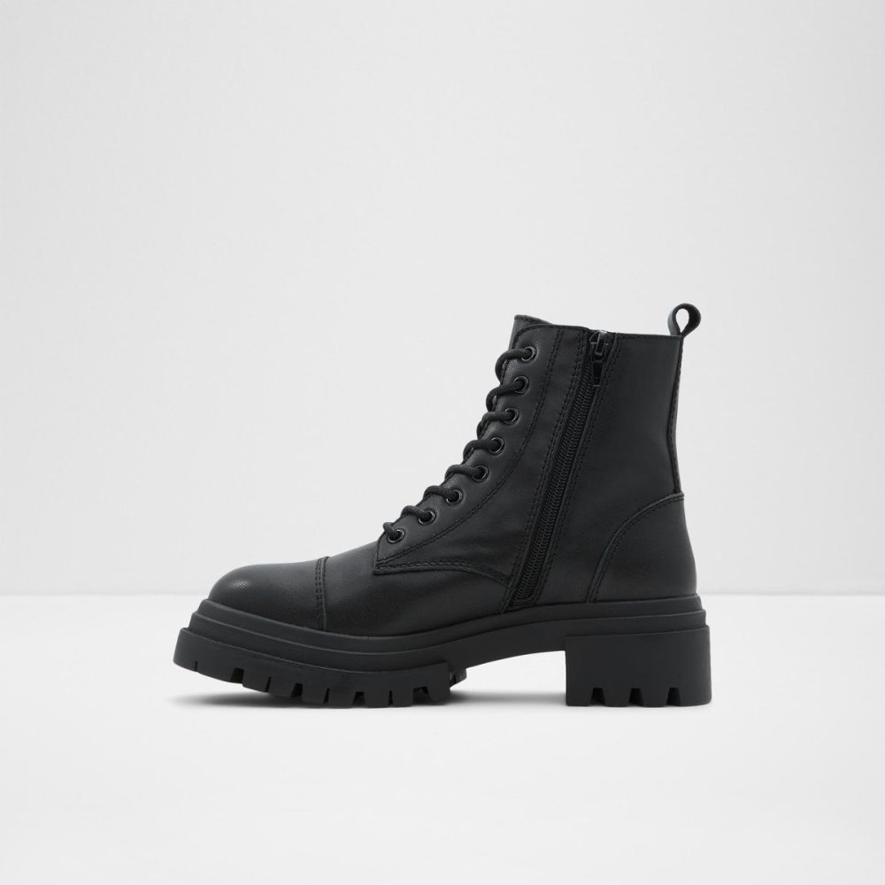 Black Aldo Bigmark Combat boots - Lug sole | 536218-RIW