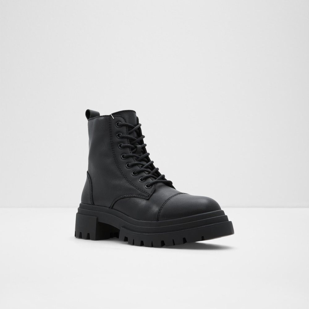 Black Aldo Bigmark Combat boots - Lug sole | 536218-RIW