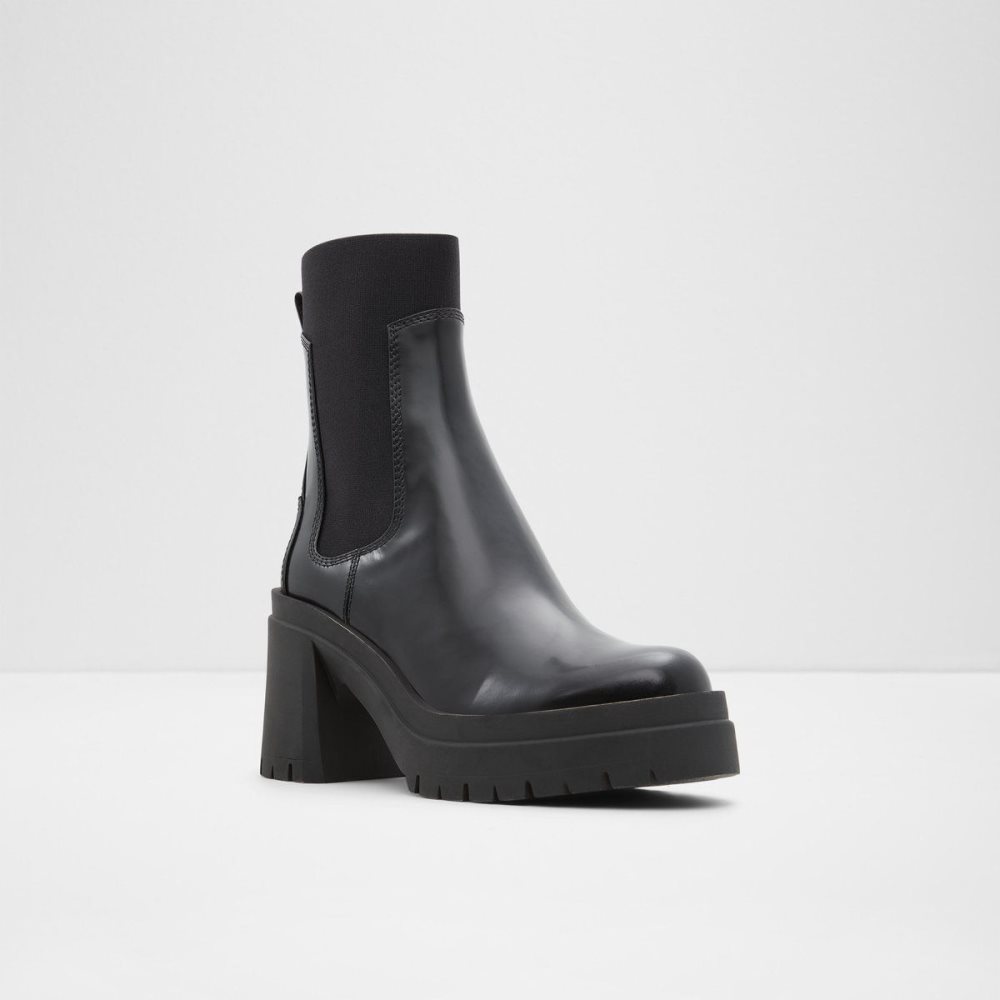 Black Aldo Bigmood Chelsea boot - Lug sole | 750316-WGR