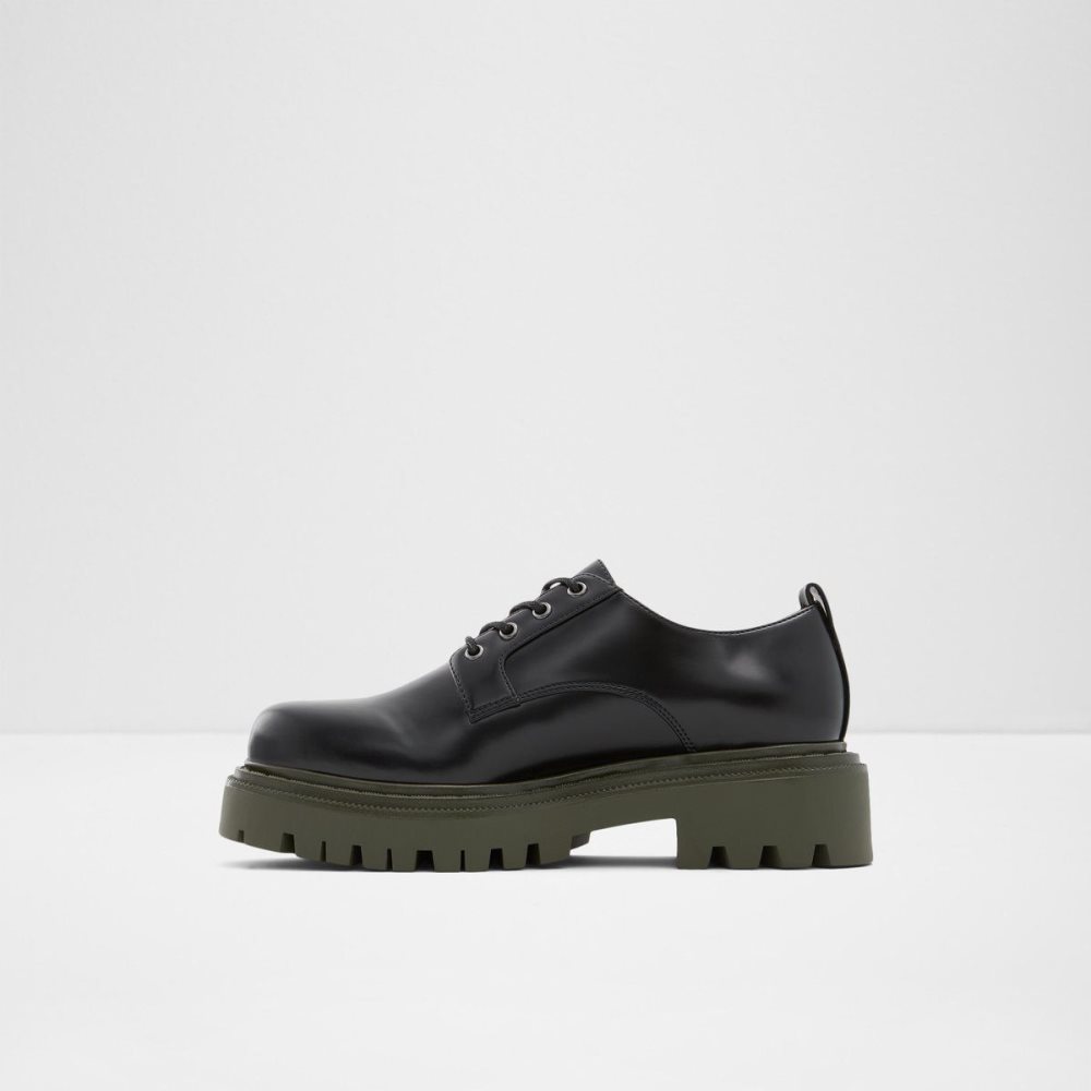 Black Aldo Bigmove Oxford shoe - Lug sole | 491863-GWZ