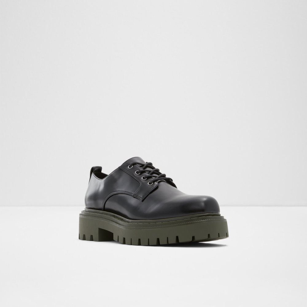 Black Aldo Bigmove Oxford shoe - Lug sole | 491863-GWZ