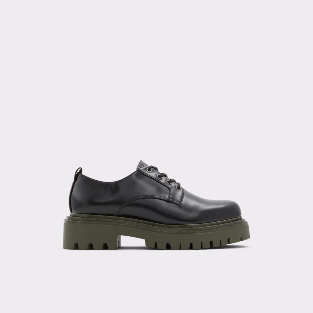 Black Aldo Bigmove Oxford shoe - Lug sole | 491863-GWZ